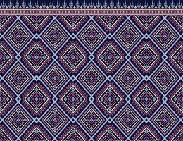 Pattern Ethnic fabric texture Geometric Vector Aztec oriental illustration retro ceramic tile