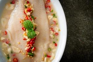 Steamed Fish in Spicy Lemon Sauce photo