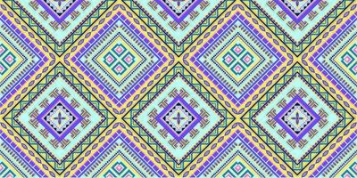 Geometric ethnic pattern oriental. seamless pattern. Design for fabric, curtain, background, carpet, wallpaper, clothing, wrapping, Batik, fabric,Vector illustration. pattern sty vector