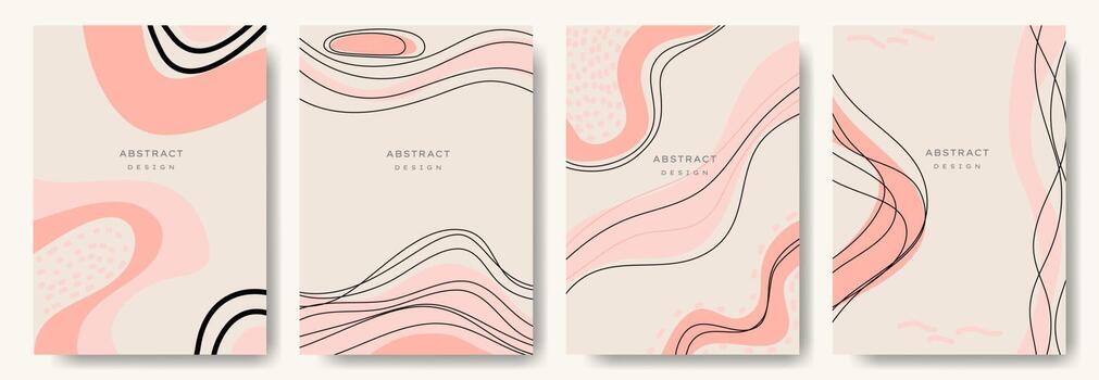 Modern abstract backgrounds.minimal trendy style. various shapes set up design templates good for background  card greeting wallpaper brochure flier invitation and other. vector illustration