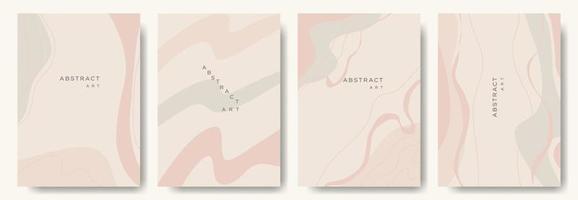 fondos abstractos modernos. estilo minimalista de moda. varias formas configuran plantillas de diseño buenas para la tarjeta de fondo saludo papel tapiz folleto volante invitación y otros. ilustración vectorial vector