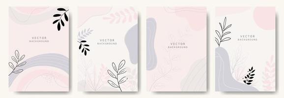 Modern abstract backgrounds.minimal trendy style. various shapes set up design templates good for background  card greeting wallpaper brochure flier invitation and other. vector illustration