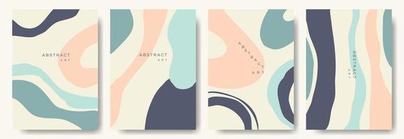 Modern abstract backgrounds.minimal trendy style. various shapes set up design templates good for background  card greeting wallpaper brochure flier invitation and other. vector illustration