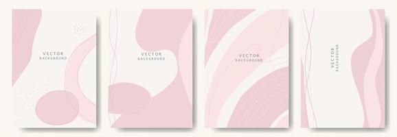 fondos abstractos modernos. estilo minimalista de moda. varias formas configuran plantillas de diseño buenas para la tarjeta de fondo saludo papel tapiz folleto volante invitación y otros. ilustración vectorial vector