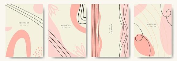 Modern abstract backgrounds.minimal trendy style. various shapes set up design templates good for background  card greeting wallpaper brochure flier invitation and other. vector illustration