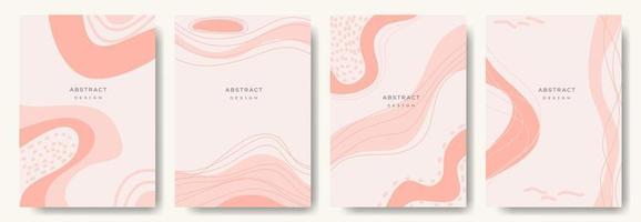 Modern abstract backgrounds.minimal trendy style. various shapes set up design templates good for background  card greeting wallpaper brochure flier invitation and other. vector illustration