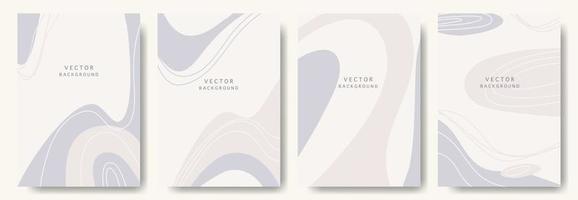 fondos abstractos modernos. estilo minimalista de moda. varias formas configuran plantillas de diseño buenas para la tarjeta de fondo saludo papel tapiz folleto volante invitación y otros. ilustración vectorial vector