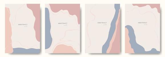 Modern abstract backgrounds.minimal trendy style. various shapes set up design templates good for background  card greeting wallpaper brochure flier invitation and other. vector illustration