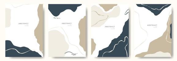 Modern abstract backgrounds.minimal trendy style. various shapes set up design templates good for background  card greeting wallpaper brochure flier invitation and other. vector illustration