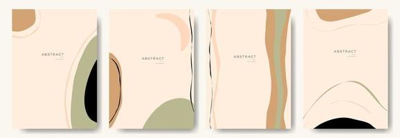 Modern abstract backgrounds.minimal trendy style. various shapes set up design templates good for background  card greeting wallpaper brochure flier invitation and other. vector illustration