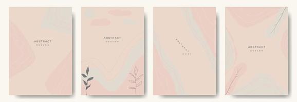 fondos abstractos modernos. estilo minimalista de moda. varias formas configuran plantillas de diseño buenas para la tarjeta de fondo saludo papel tapiz folleto volante invitación y otros. ilustración vectorial vector