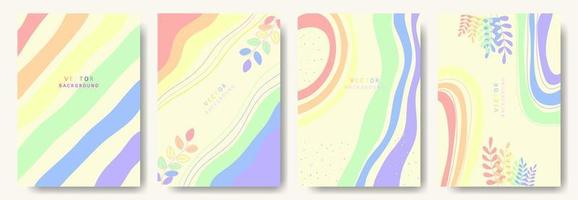 Modern abstract backgrounds.minimal trendy style. various shapes set up design templates good for background  card greeting wallpaper brochure flier invitation and other. vector illustration