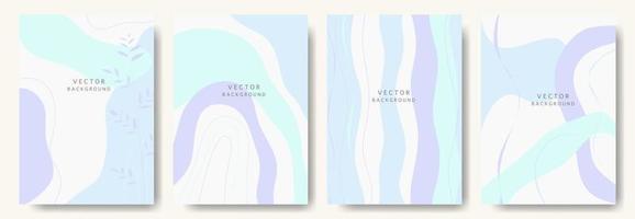 fondos abstractos modernos. estilo minimalista de moda. varias formas configuran plantillas de diseño buenas para la tarjeta de fondo saludo papel tapiz folleto volante invitación y otros. ilustración vectorial vector