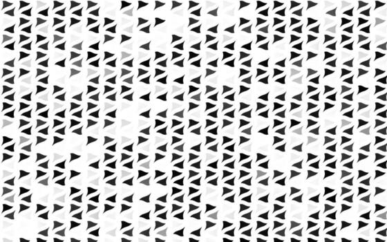 Light Silver, Gray vector pattern in polygonal style.