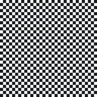 fondo abstracto tablero de ajedrez en blanco y negro textura de ilusión óptica de fondo de patrón sin costuras. listo para su diseño vector