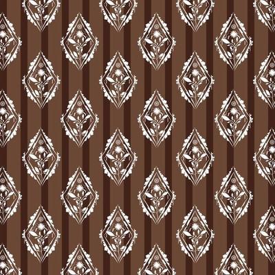 seamless elegant royal damask floral diamond pattern flower ornament brown stripe background suitable for interior house wallpaper