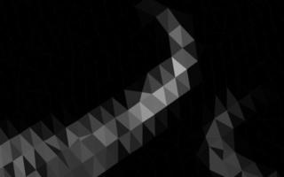 Dark Silver, Gray vector triangle mosaic cover.