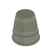 Thimble for Tailoring. vector