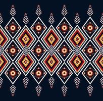 Ethnic pattern vector background. seamless pattern traditional.