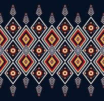 Ethnic pattern vector background. seamless pattern traditional.