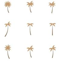 coconut tree icon vector illustration