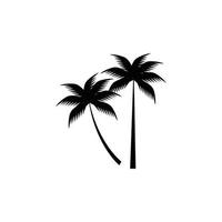 coconut tree icon vector illustration