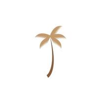 coconut tree icon vector illustration