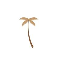 coconut tree icon vector illustration