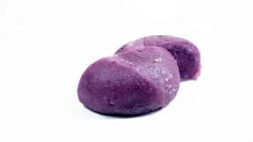 chinese purple sweet potato moon cake photo