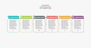 Presentation business infographic template vector