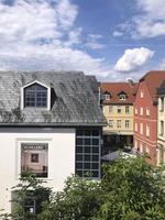Weimar, Germany, July 14, 2020 - Exterior facade of the Schiller-Museum