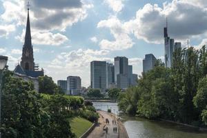 Frankfurt am Main, Germany, June 28, 2020 - Frankfurt am Main cityscape photo