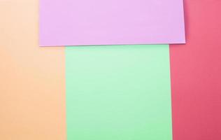 Colorful paper background. Copy space. Blank texture. Mock up photo