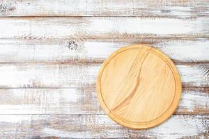 empty pizza desk ob wooden table, tablecloth holiday concept, mock up photo