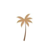 coconut tree icon vector illustration