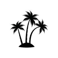 coconut tree icon vector illustration