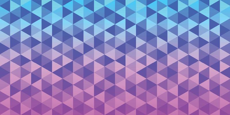 blue and purple gradient triangular pattern, abstract geometric polygonal background