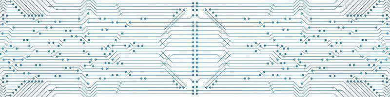 Microchip Technology Background, blue digital circuit board pattern
