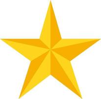 Star vector icon, symbol