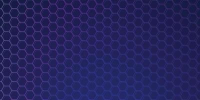Abstract hexagon background, Technology polygonal concept vector