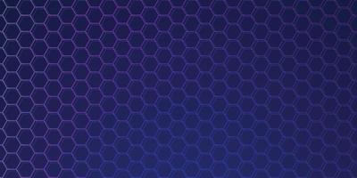 Abstract hexagon background, Technology polygonal concept vector