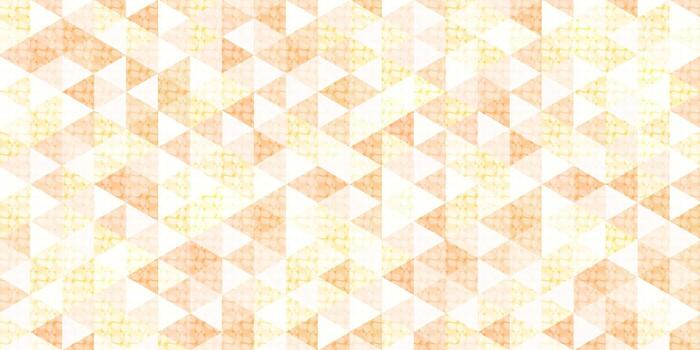 orange and yellow gradient triangular pattern with circle tracery inside, abstract geometric polygonal background vector