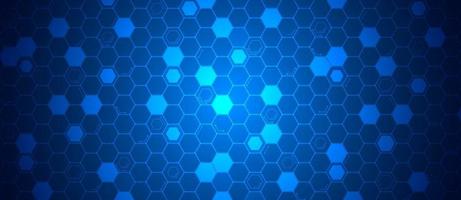 Abstract hexagon background , Technology polygonal concept vector