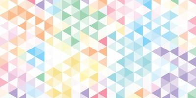 colorido patrón triangular, fondo poligonal geométrico abstracto vector