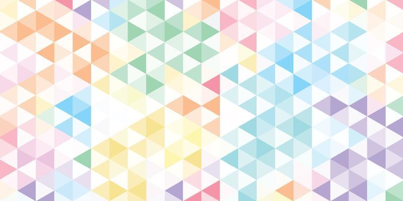 Colurful triangular pattern, abstract geometric polygonal background