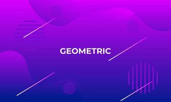 wavy geometry abstract background vector