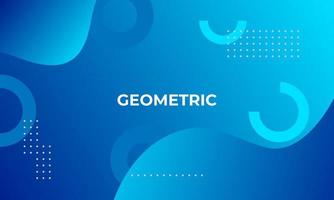 minimal geometry abstract background vector