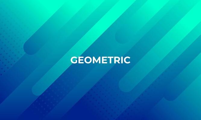 trendy geometric abstract background