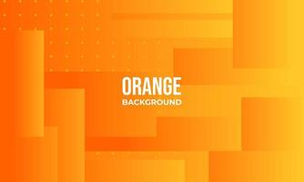 dynamic orange geometric abstract background vector