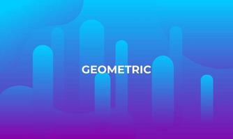 geometric abstract blue background vector